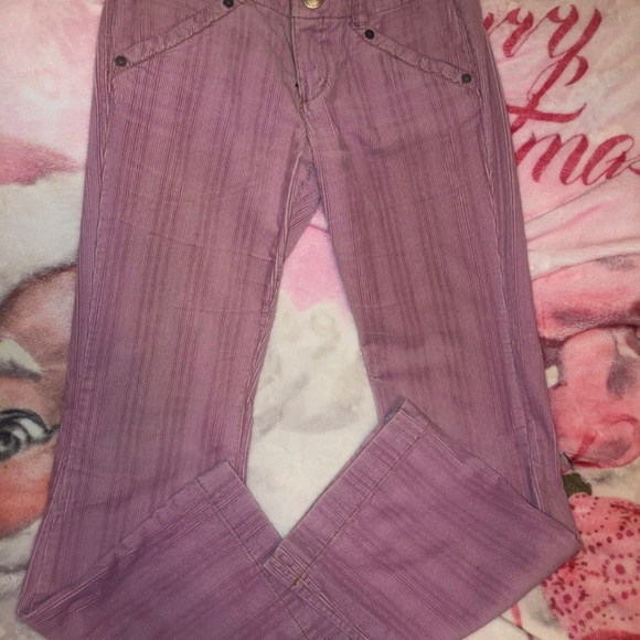 Just in Like New Tommy Hilfiger Pale Purple Corduroy Pants and Jacket set - Picture 3 of 7